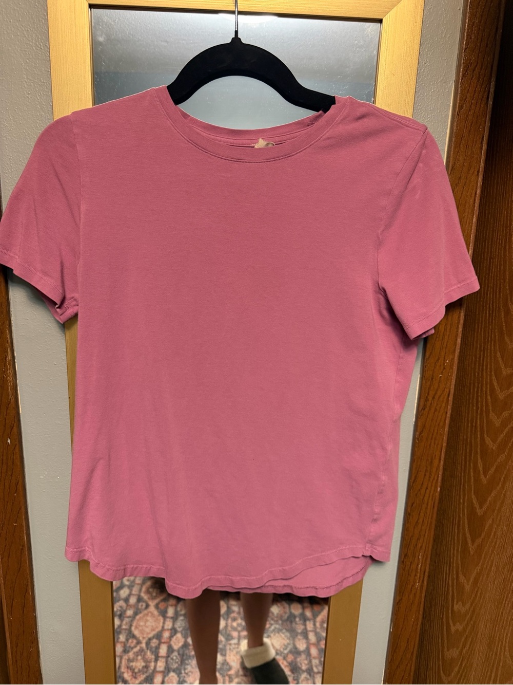 lululemon athletica Short Sleeve Crew Tee in Dusty Rose